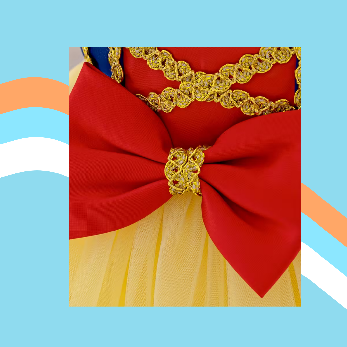 Snow White Princess Tulle Dress ππβ¨