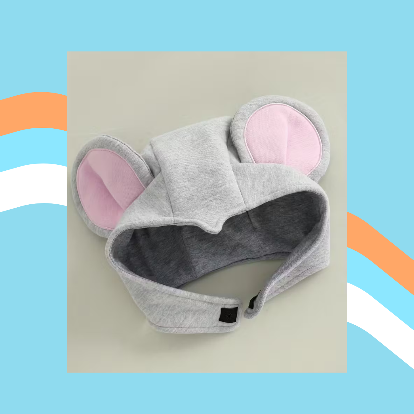 Pretty in Pink Mouse – Black & Pink Jumpsuit with Matching Hat 🐭🎀