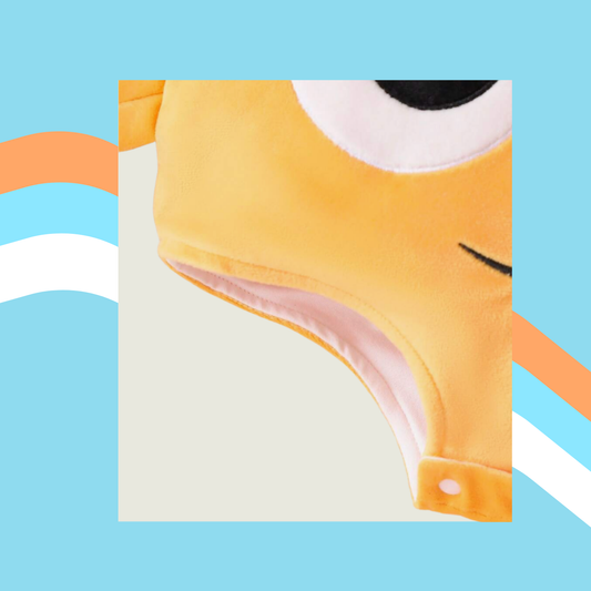 Nemo Clownfish Costume – Orange & White Fish Jumpsuit with Hat 🐠🧡
